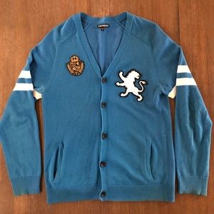 MEN’S EXPRESS CARDIGAN SWEATER